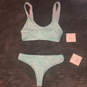 Boutinela Off blue Yogi top/Classic bottom